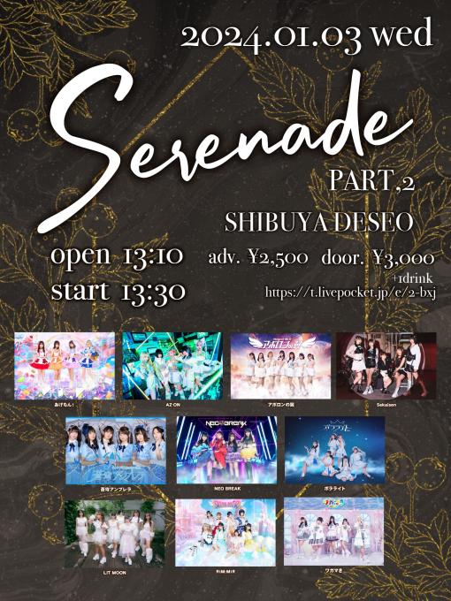 Serenade PART2のフライヤー