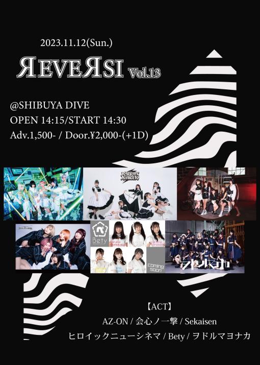『REVERSI』 Vol.13のフライヤー