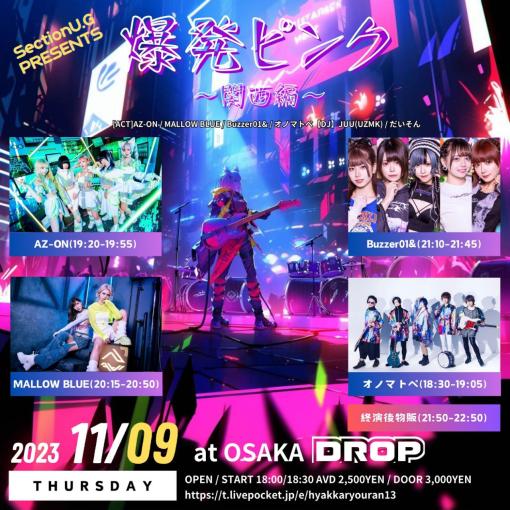 爆発ピンク ~関西編~のフライヤー