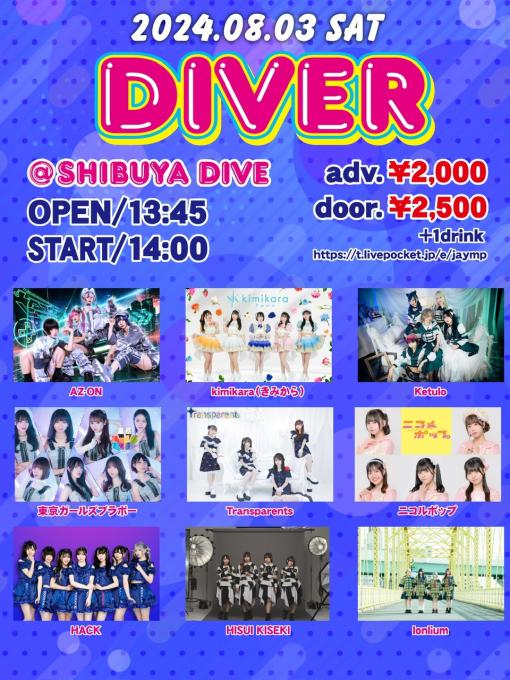 DIVERのフライヤー